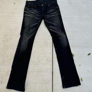 Tornado Mart Skinny Black Jeans